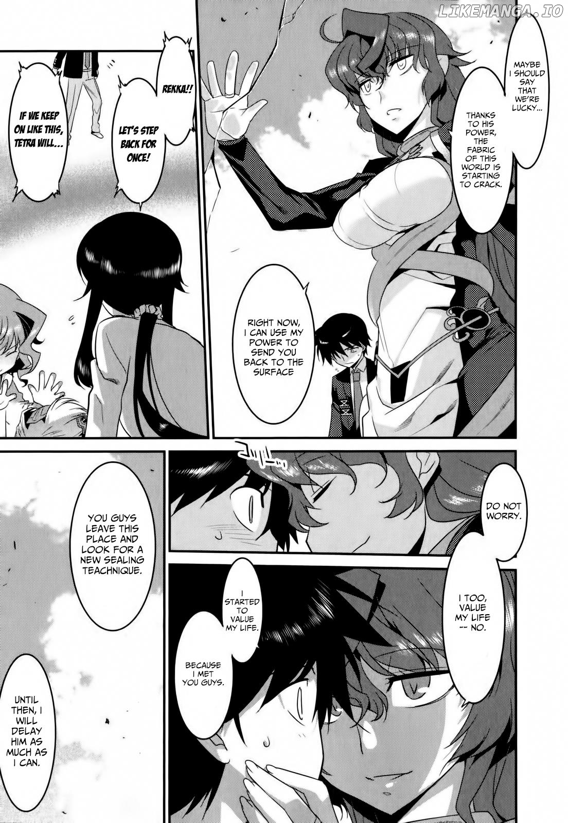 Ore ga Heroine o Tasukesugite Sekai ga Little Mokushiroku!? chapter 28 - page 13