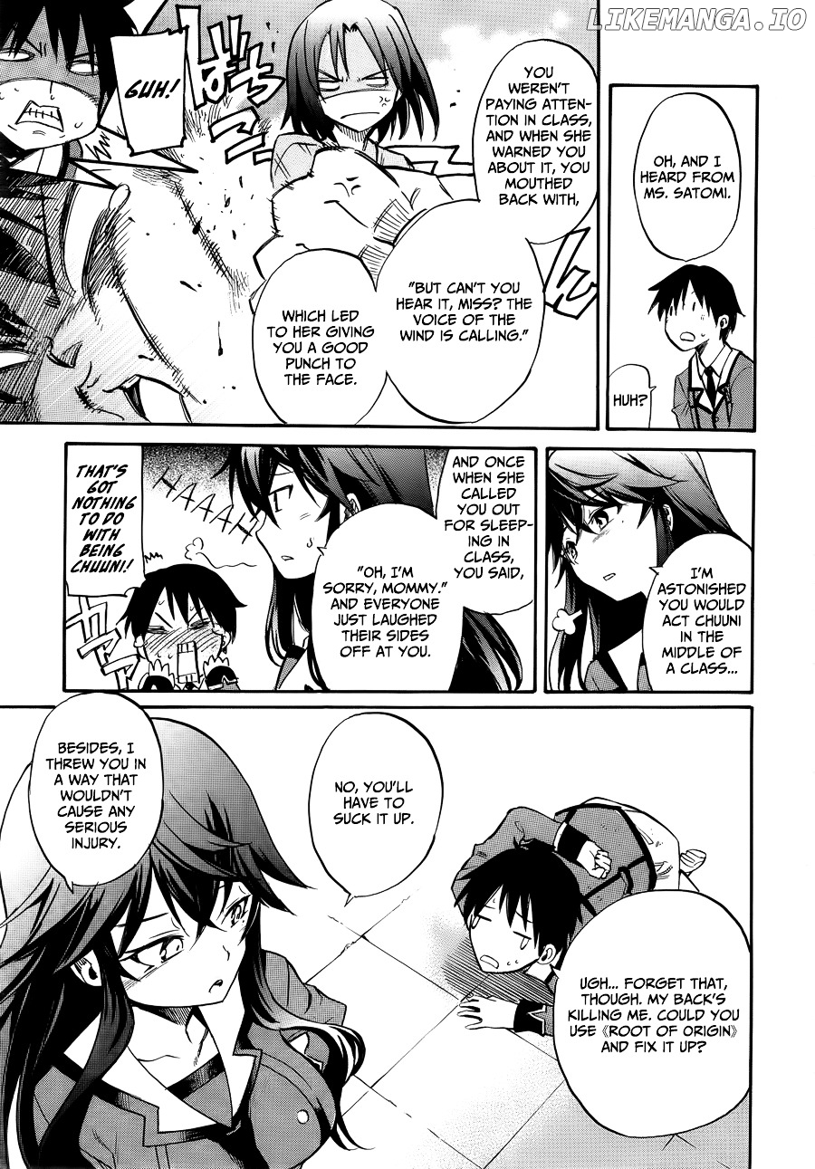 Inou Battle Wa Nichijoukei No Naka De chapter 1 - page 28