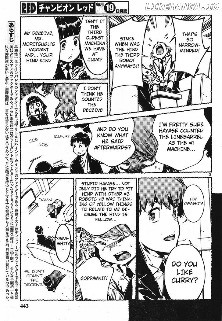 Kurogane No Linebarrel chapter 93.5 - page 3