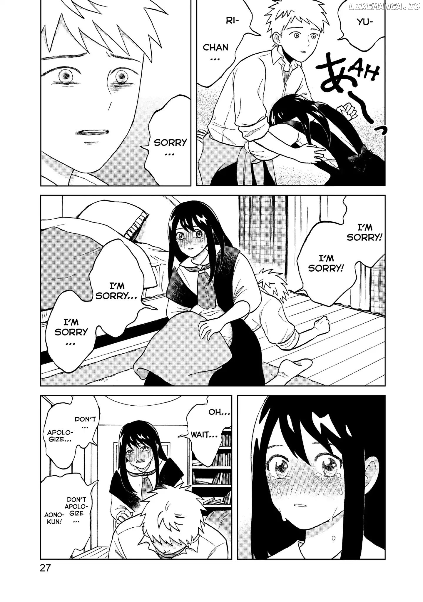 I Want To Hold Aono-Kun So Badly I Could Die chapter 1 - page 27