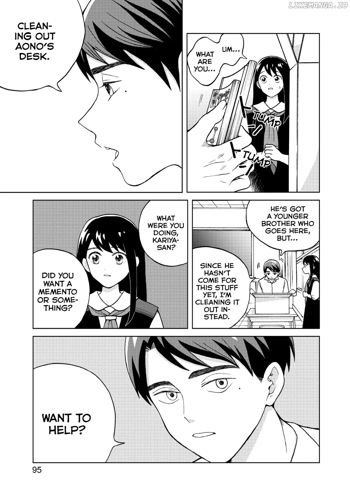 I Want To Hold Aono-Kun So Badly I Could Die chapter 3 - page 9