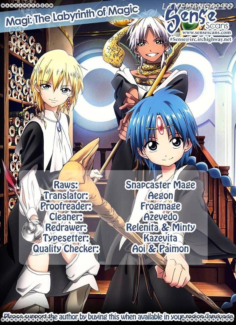 Magi - Labyrinth of Magic Chapter 237 - page 1