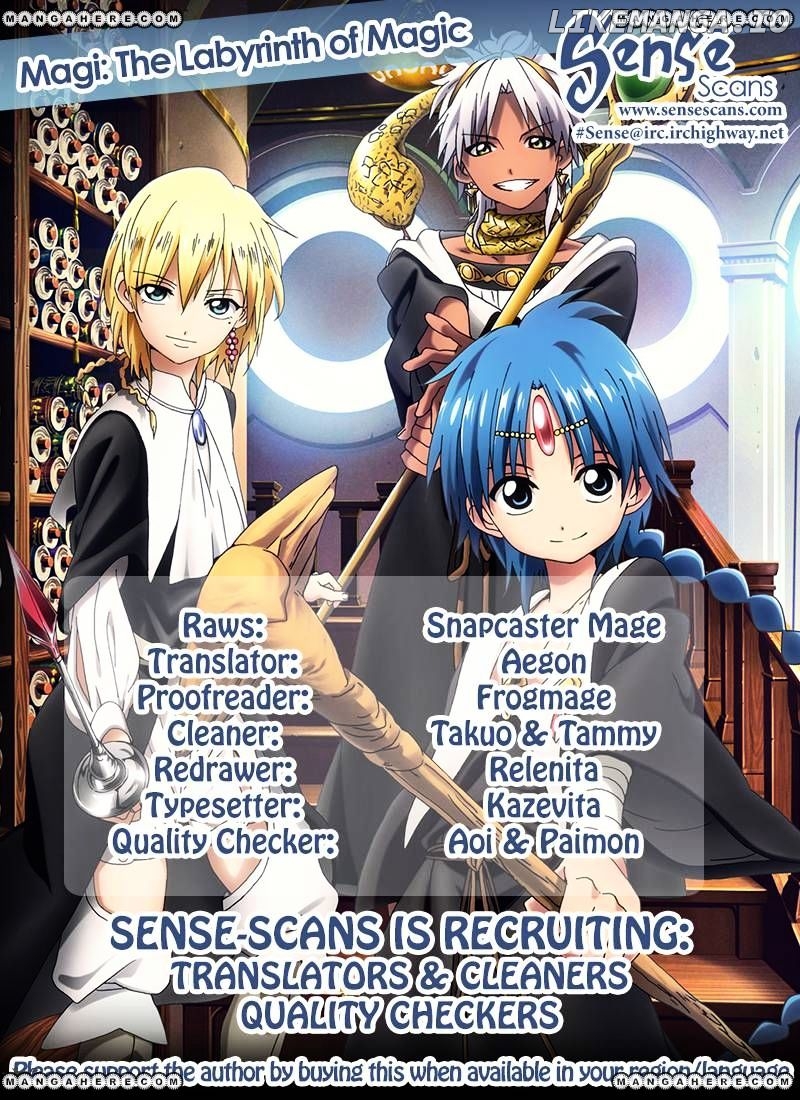 Magi - Labyrinth of Magic Chapter 229 - page 1