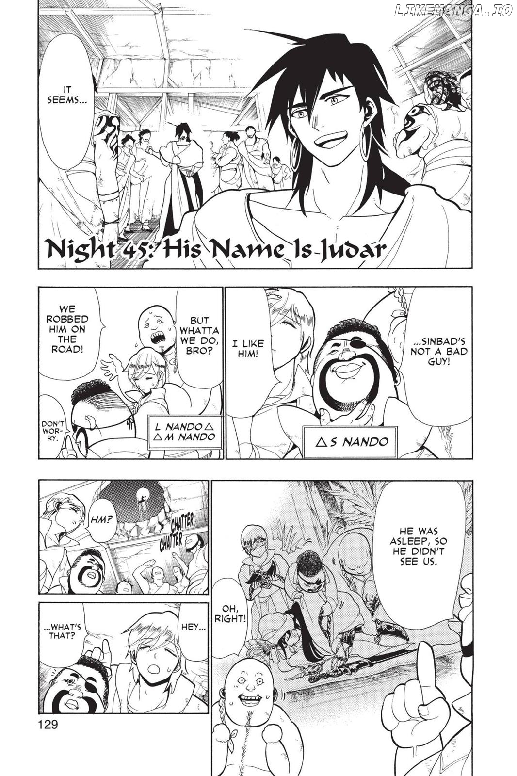 Magi - Labyrinth of Magic Chapter 45 - page 21