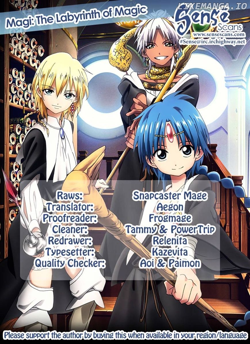 Magi - Labyrinth of Magic Chapter 234 - page 19