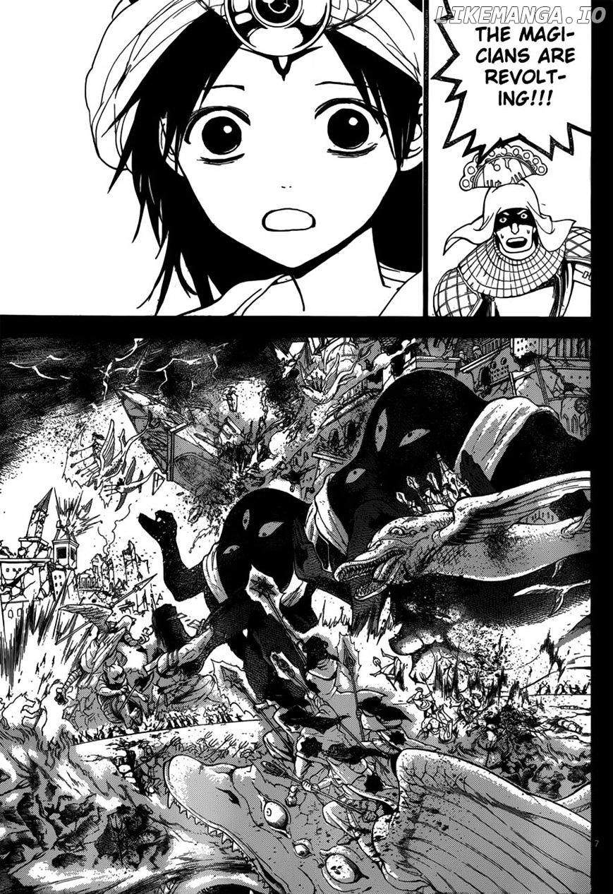Magi - Labyrinth of Magic Chapter 234 - page 7