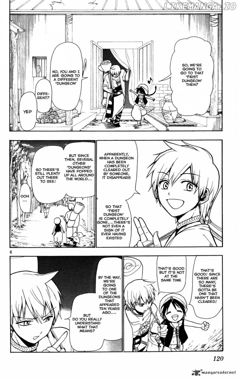 Magi - Labyrinth of Magic Chapter 4 - page 6