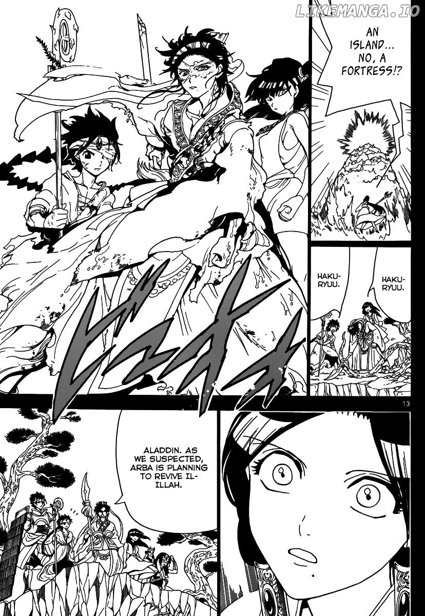 Magi - Labyrinth of Magic Chapter 306 - page 14