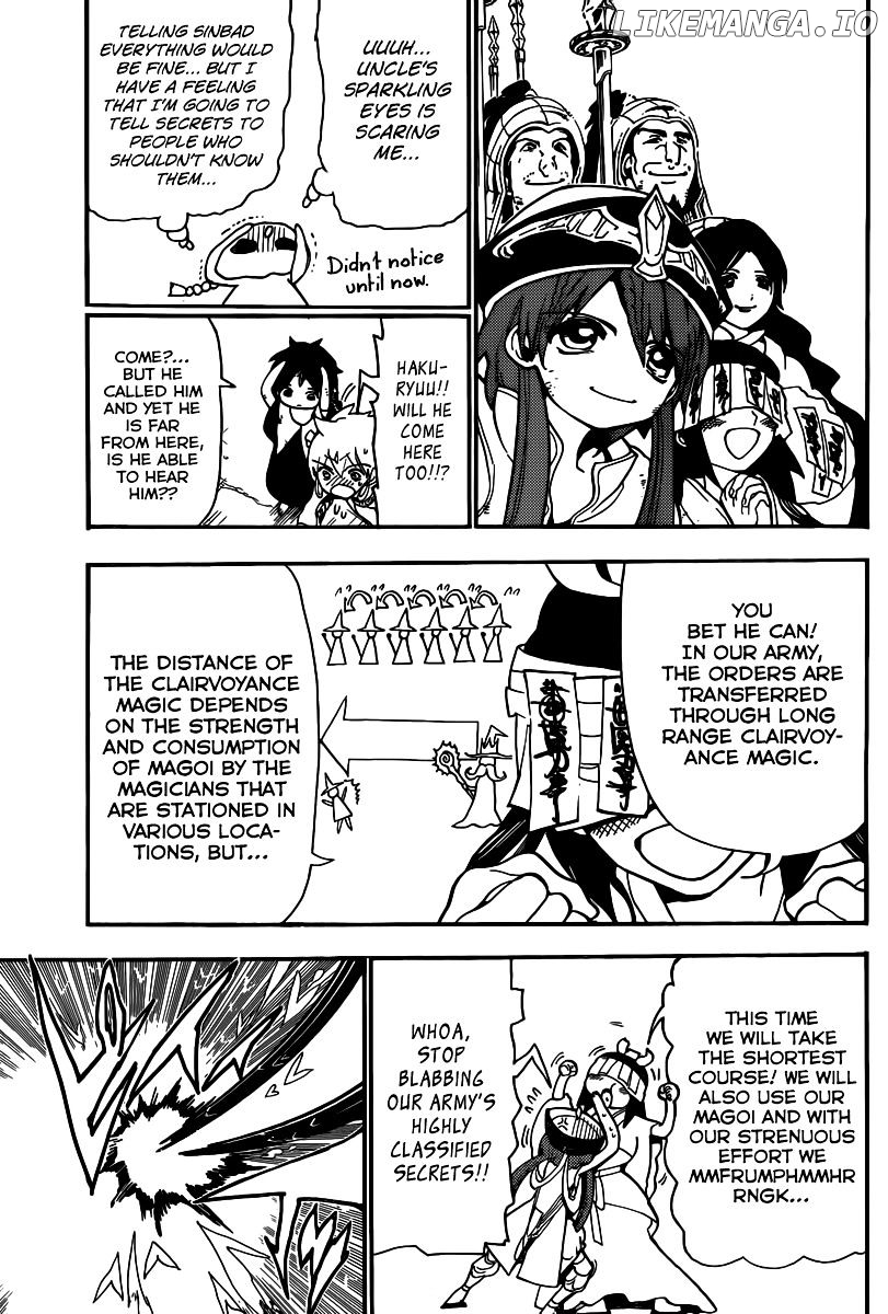 Magi - Labyrinth of Magic Chapter 187 - page 13
