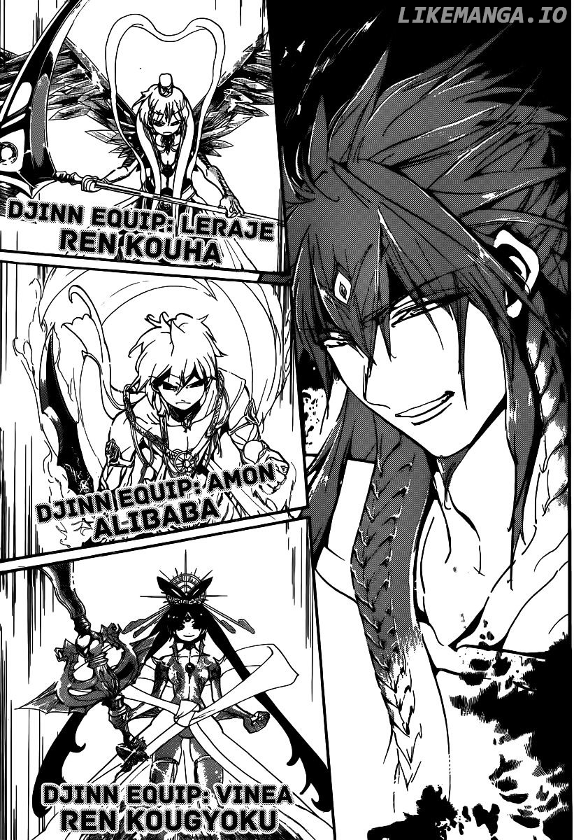 Magi - Labyrinth of Magic Chapter 187 - page 17