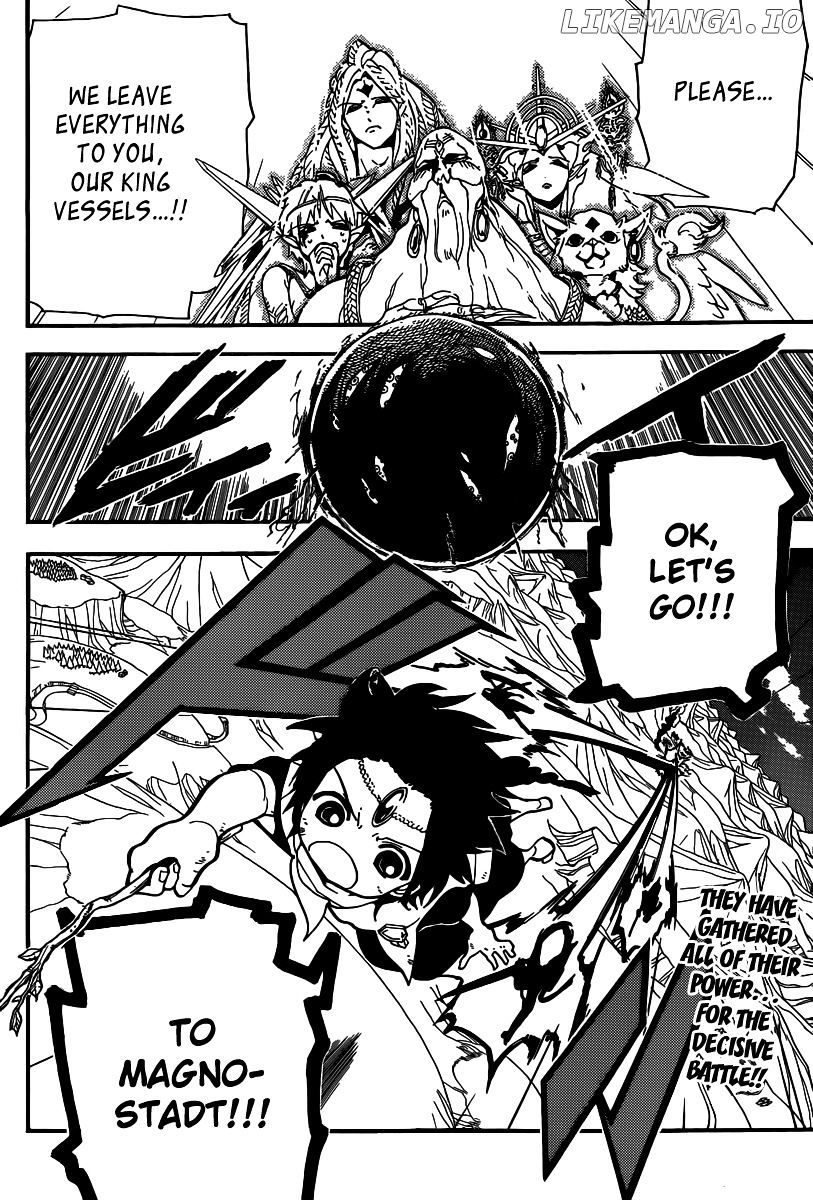 Magi - Labyrinth of Magic Chapter 187 - page 18