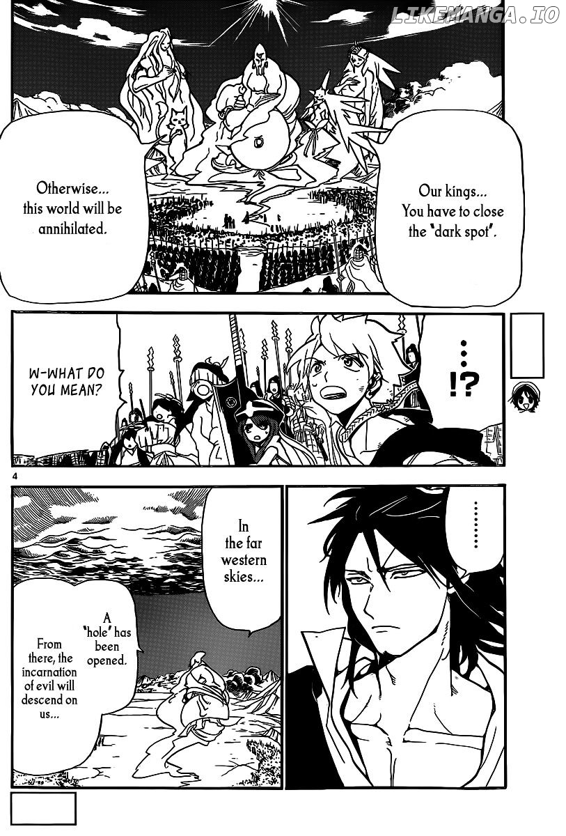 Magi - Labyrinth of Magic Chapter 187 - page 4