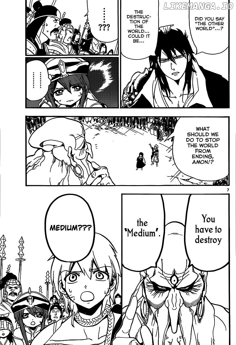 Magi - Labyrinth of Magic Chapter 187 - page 7