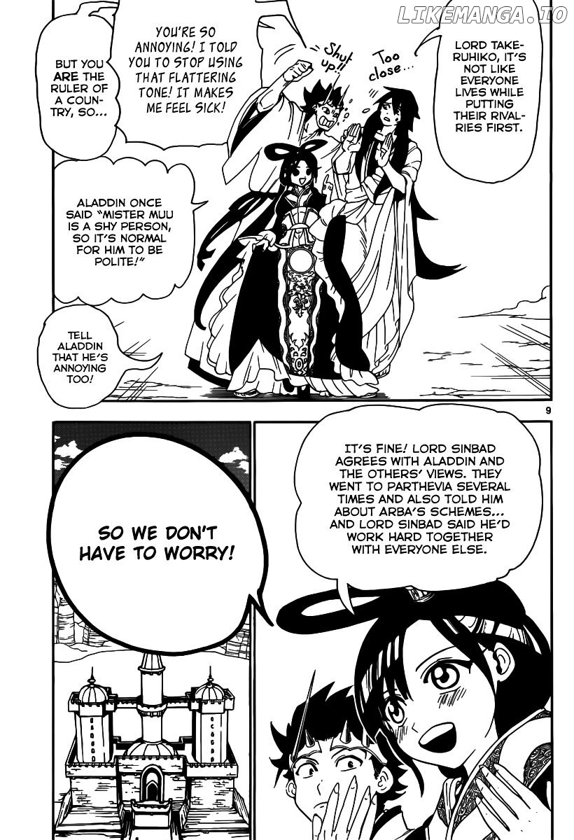 Magi - Labyrinth of Magic Chapter 319 - page 11