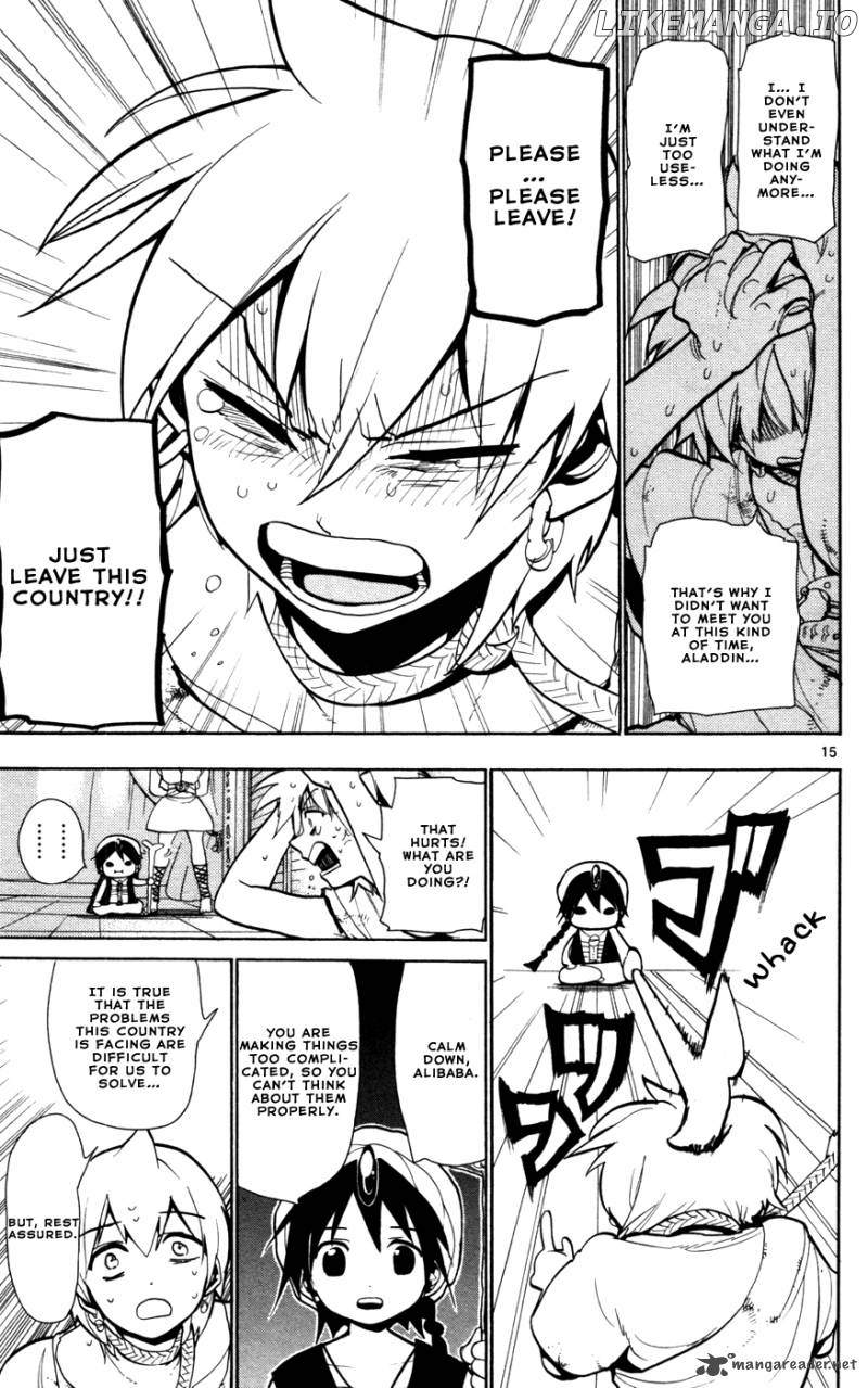 Magi - Labyrinth of Magic Chapter 40 - page 17
