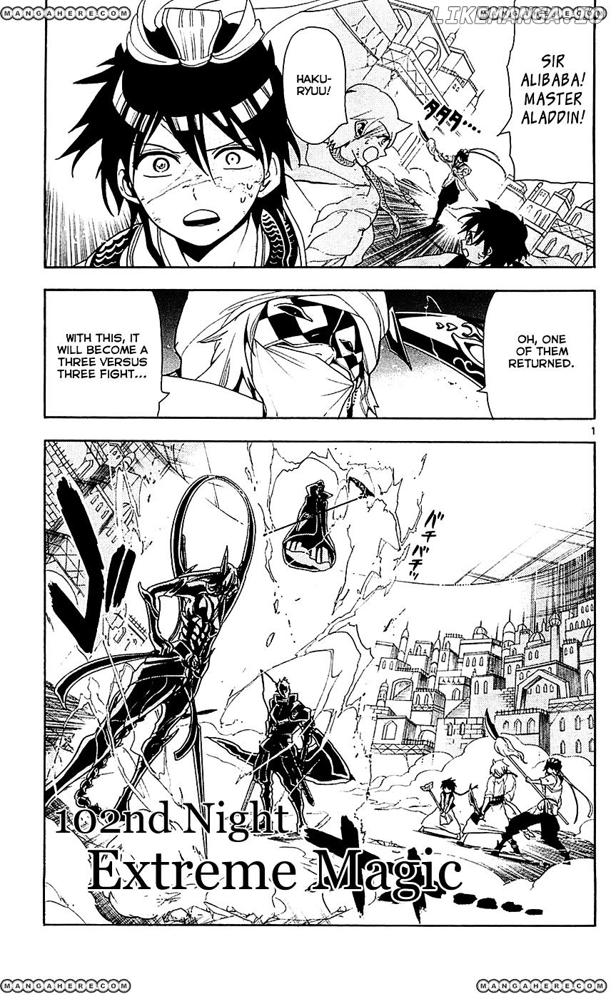 Magi - Labyrinth of Magic Chapter 102 - page 2