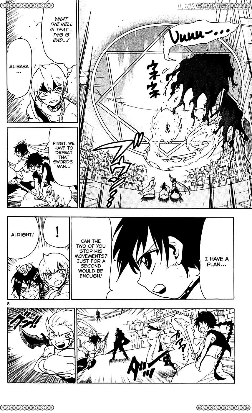 Magi - Labyrinth of Magic Chapter 102 - page 9