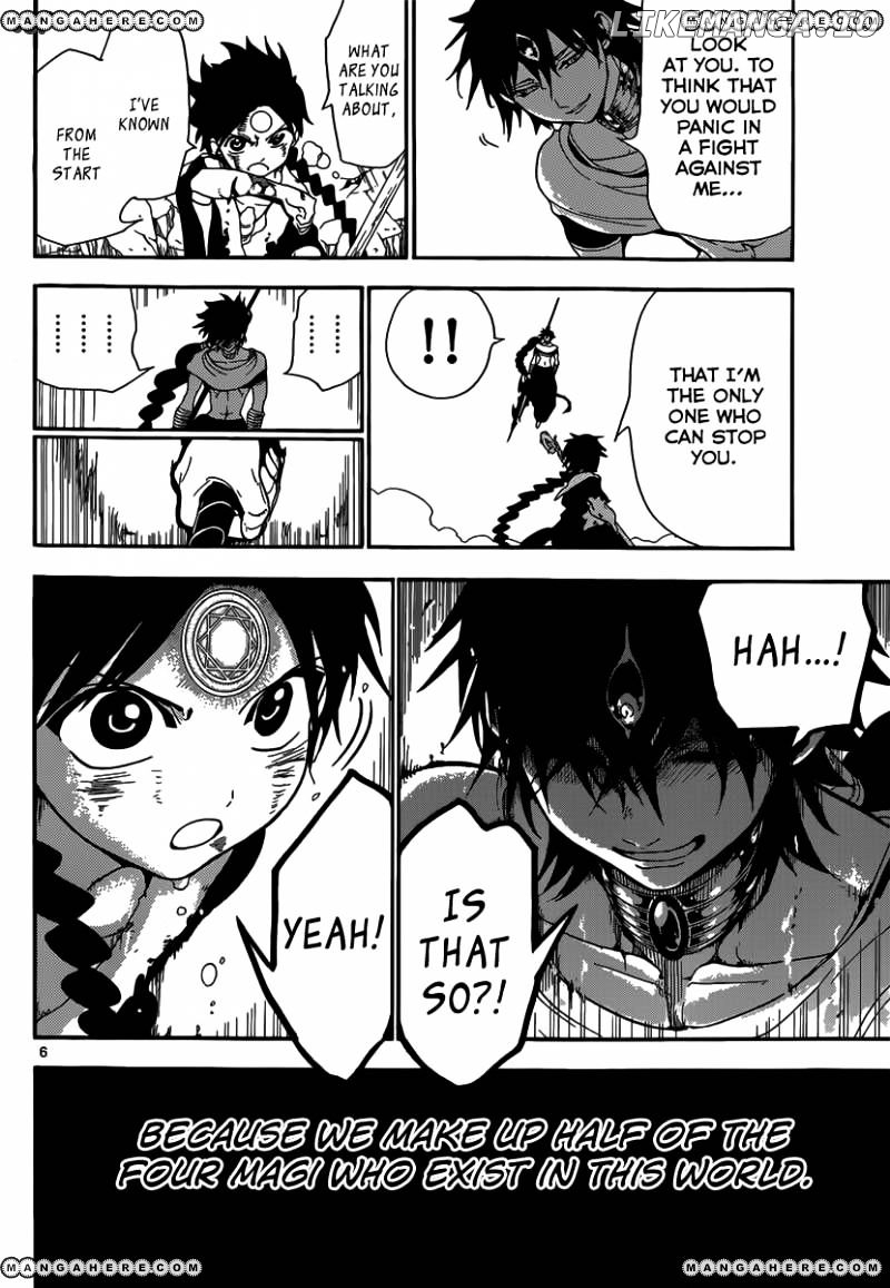 Magi - Labyrinth of Magic Chapter 256 - page 8