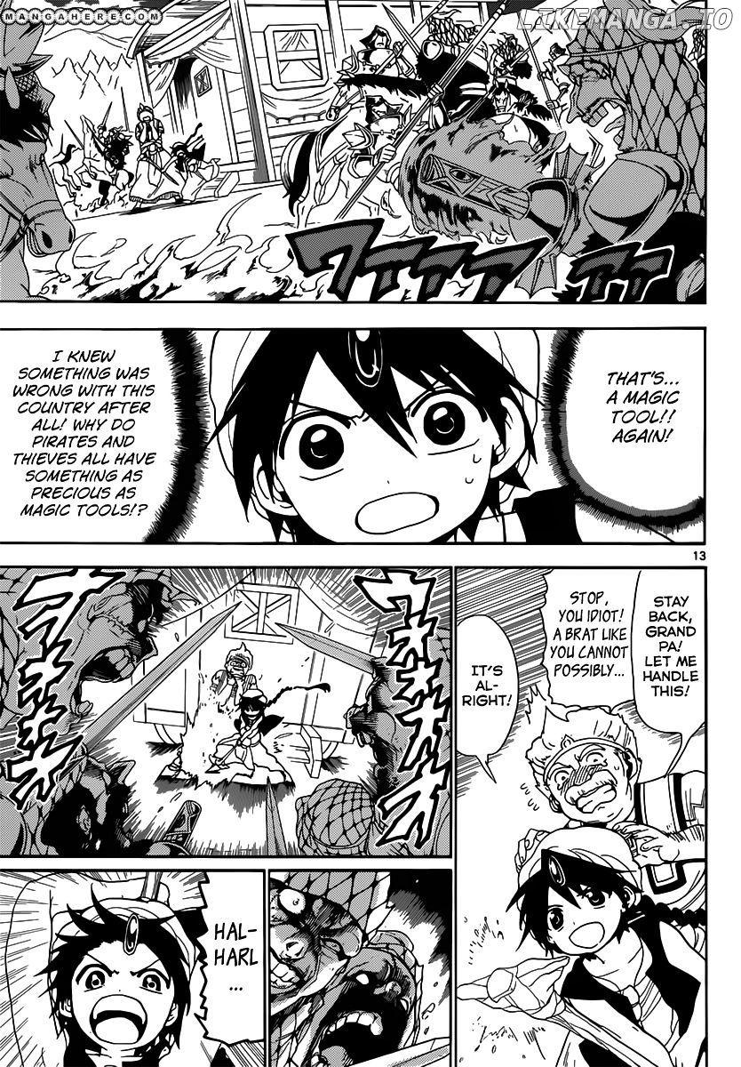 Magi - Labyrinth of Magic Chapter 135 - page 14