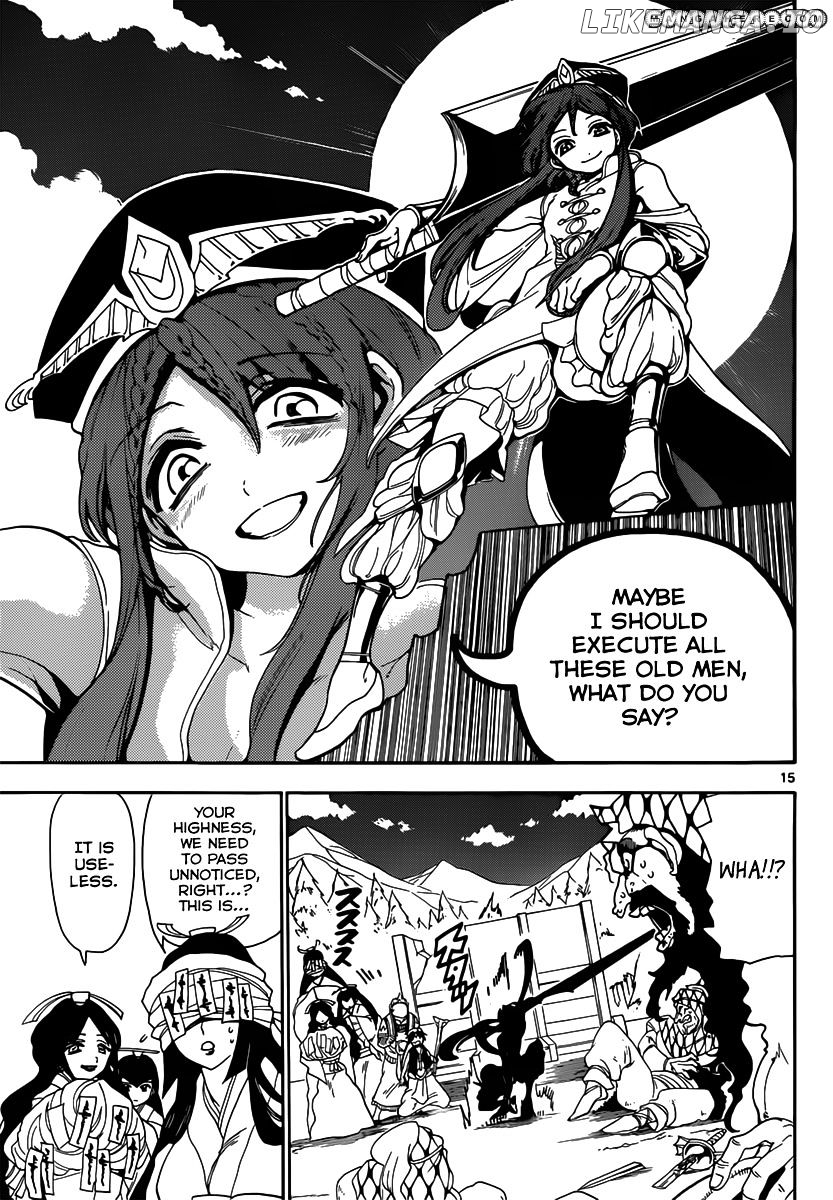 Magi - Labyrinth of Magic Chapter 135 - page 16