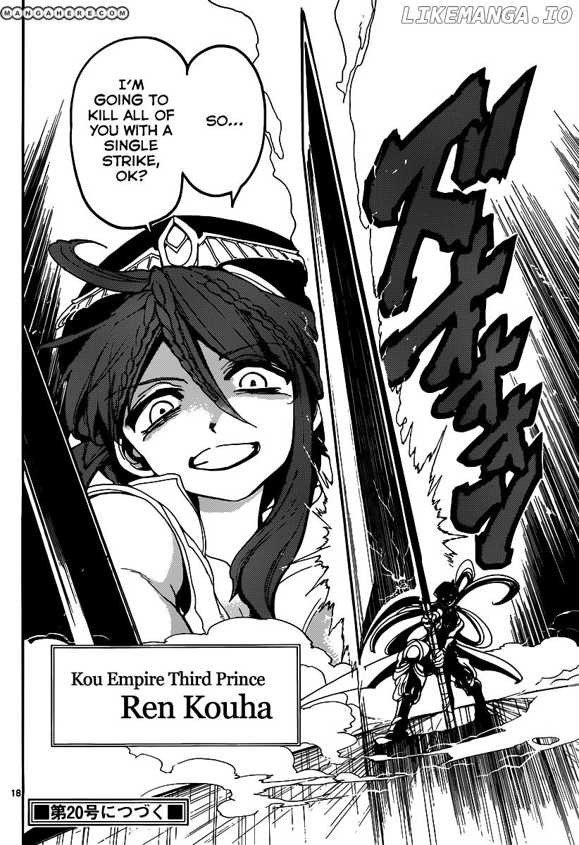 Magi - Labyrinth of Magic Chapter 135 - page 19