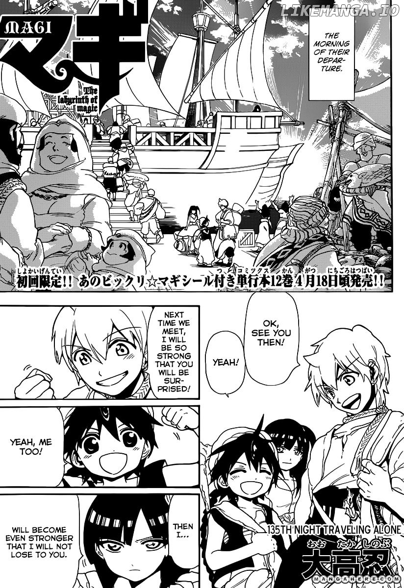 Magi - Labyrinth of Magic Chapter 135 - page 2