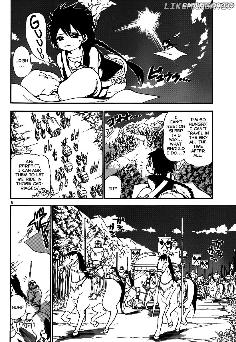 Magi - Labyrinth of Magic Chapter 135 - page 7