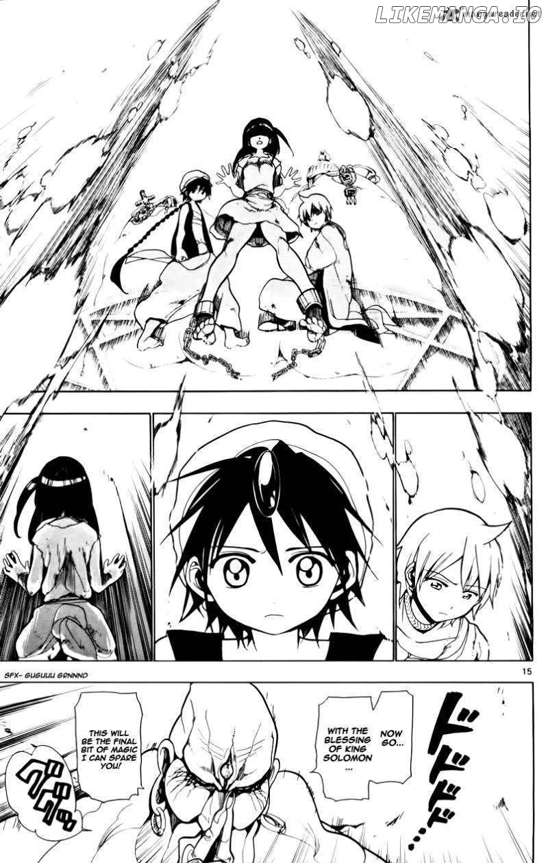 Magi - Labyrinth of Magic Chapter 15 - page 16