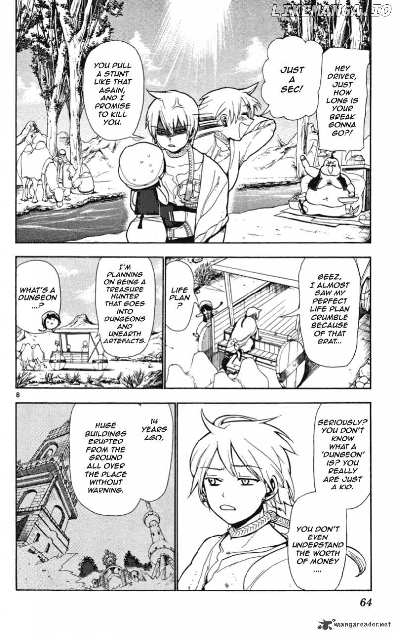 Magi - Labyrinth of Magic Chapter 2 - page 9