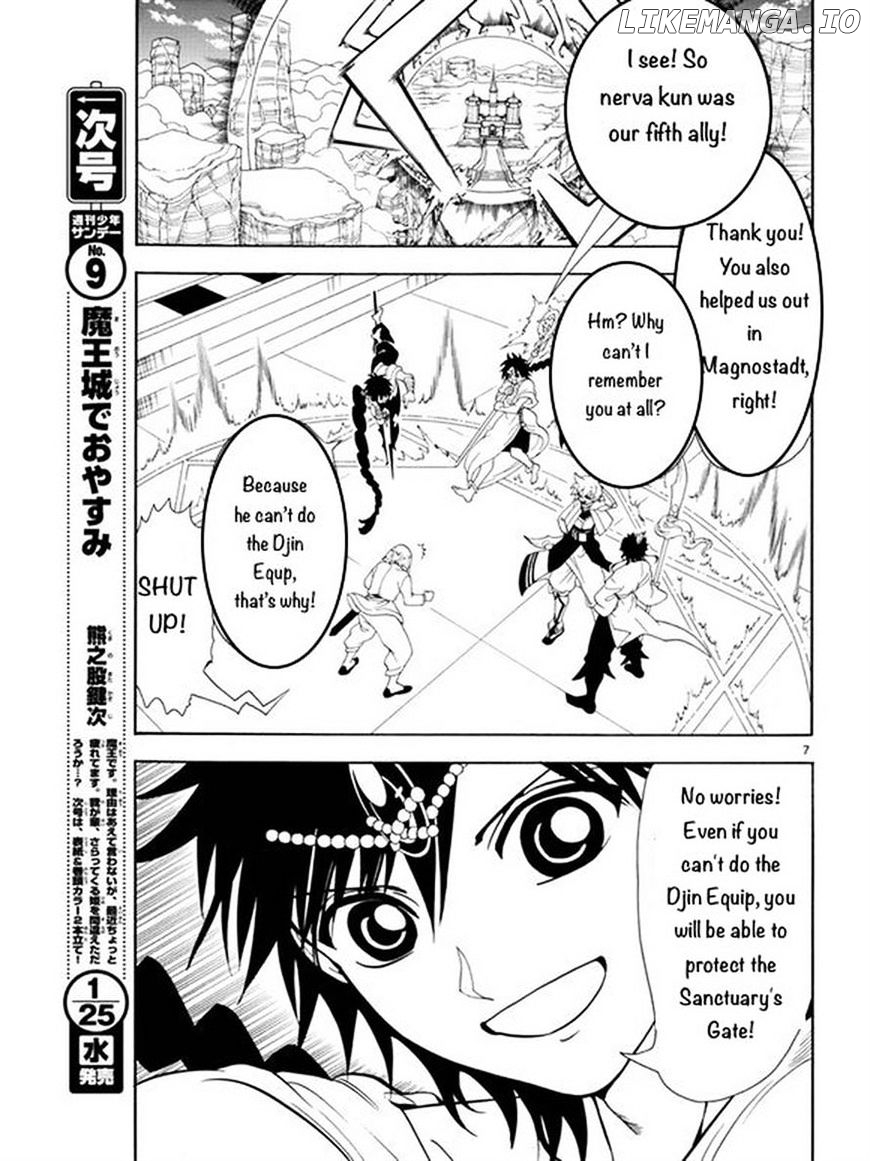 Magi - Labyrinth of Magic Chapter 334 - page 7