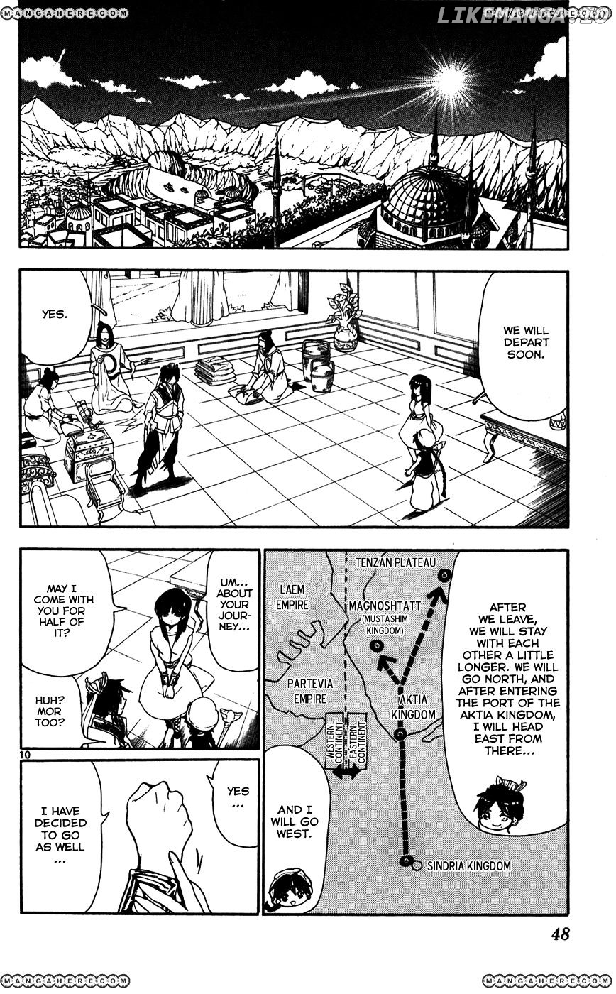 Magi - Labyrinth of Magic Chapter 121 - page 11