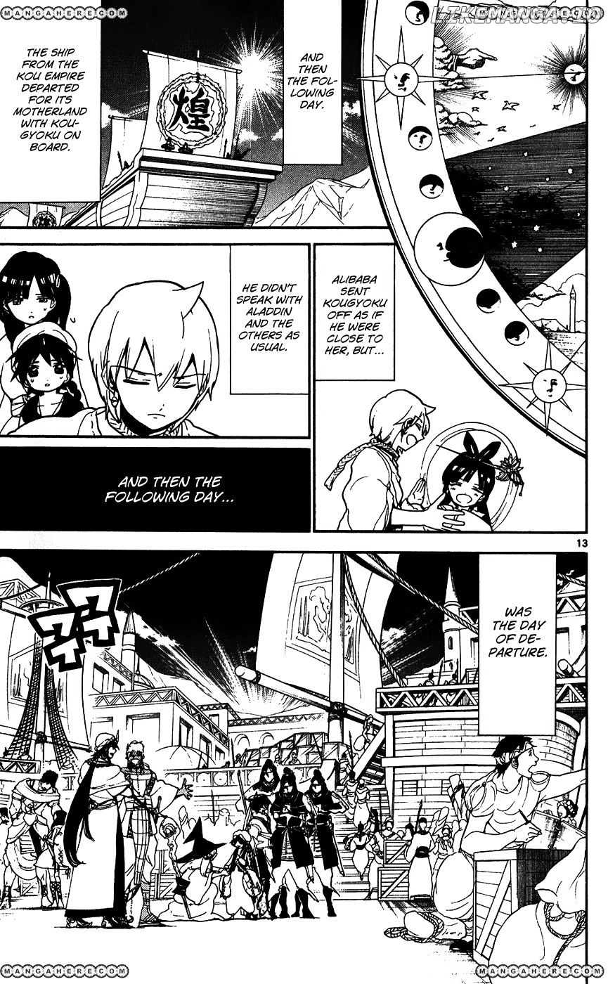 Magi - Labyrinth of Magic Chapter 121 - page 14