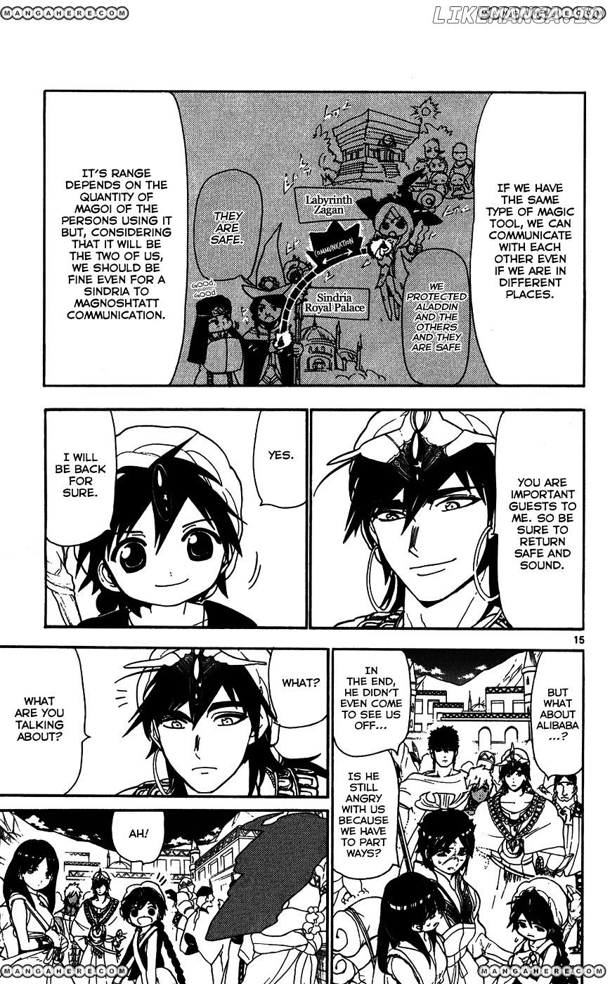 Magi - Labyrinth of Magic Chapter 121 - page 16