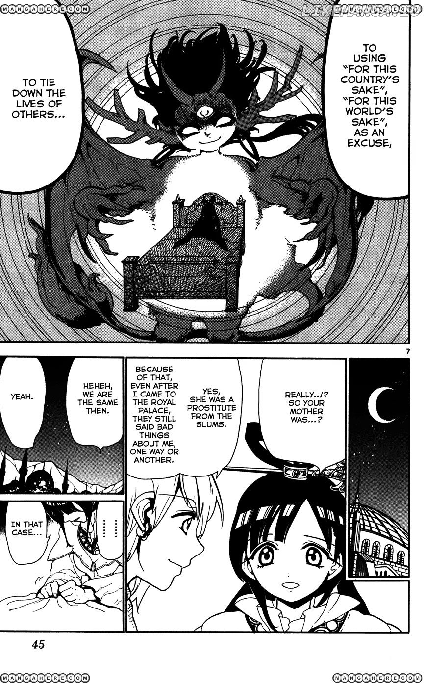 Magi - Labyrinth of Magic Chapter 121 - page 8
