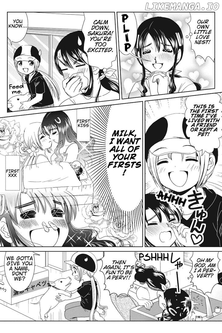 Rakunou Milk! chapter 17 - page 2