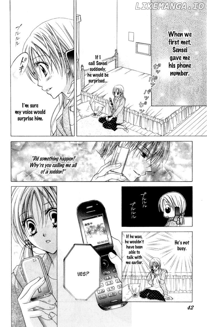 Sensei to Watashi (MINASE Ai) chapter 7 - page 11