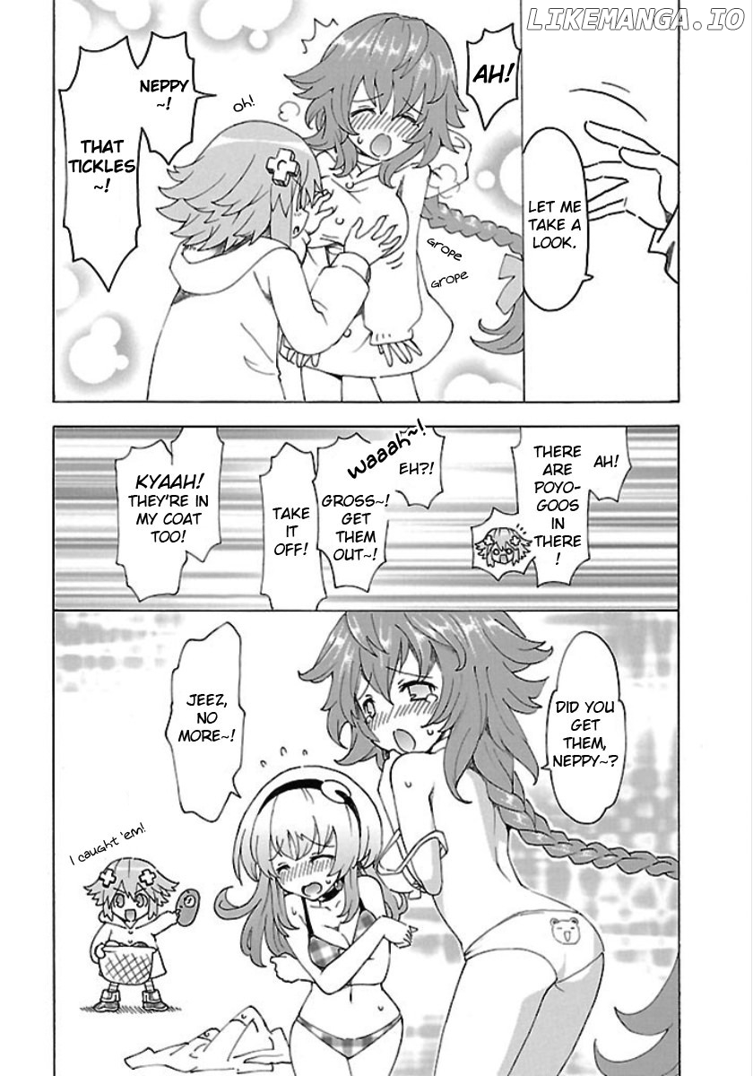 Choujigen Game Neptune - Megami Tsuushin chapter 27.5 - page 5