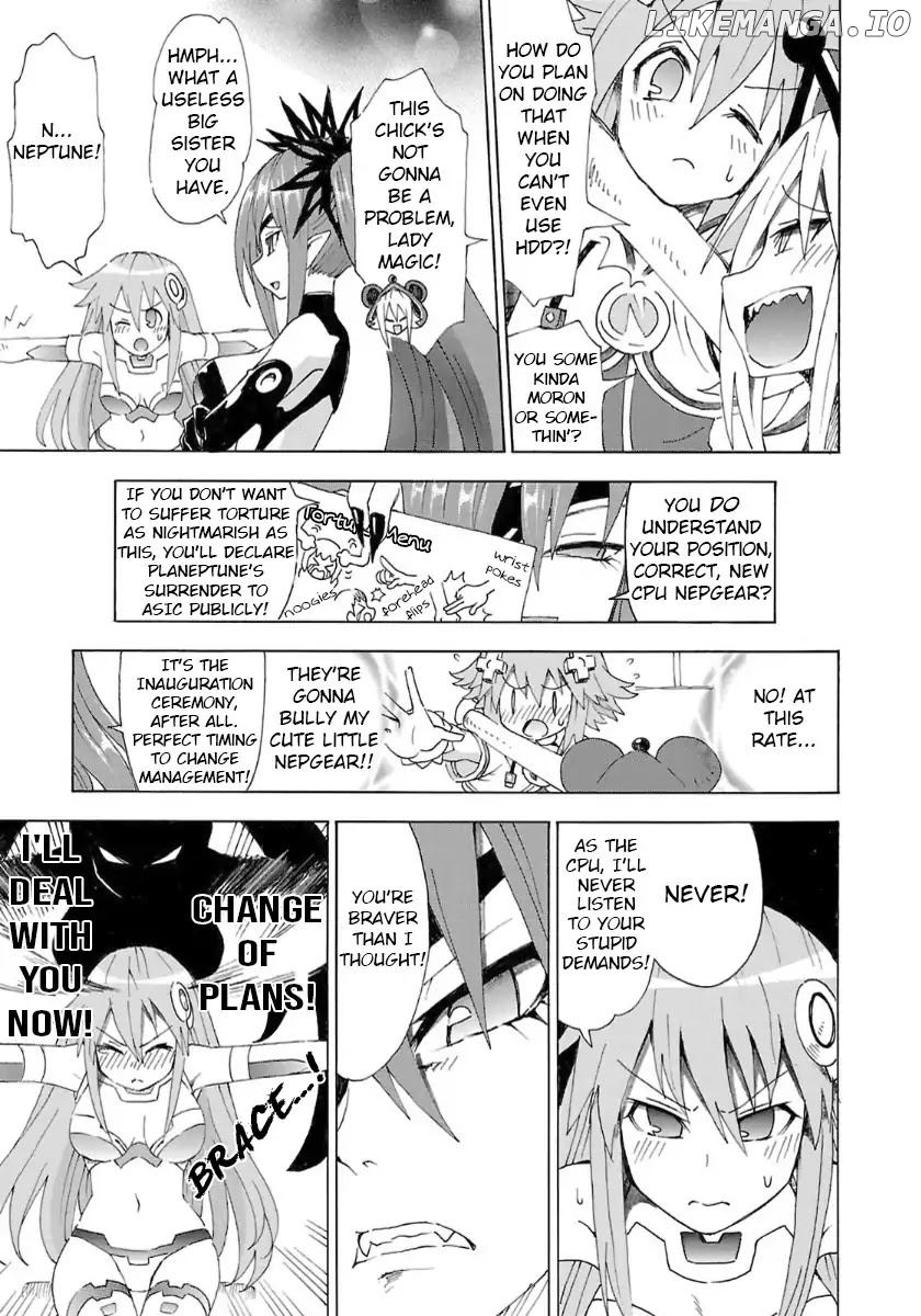 Choujigen Game Neptune - Megami Tsuushin chapter 37 - page 11