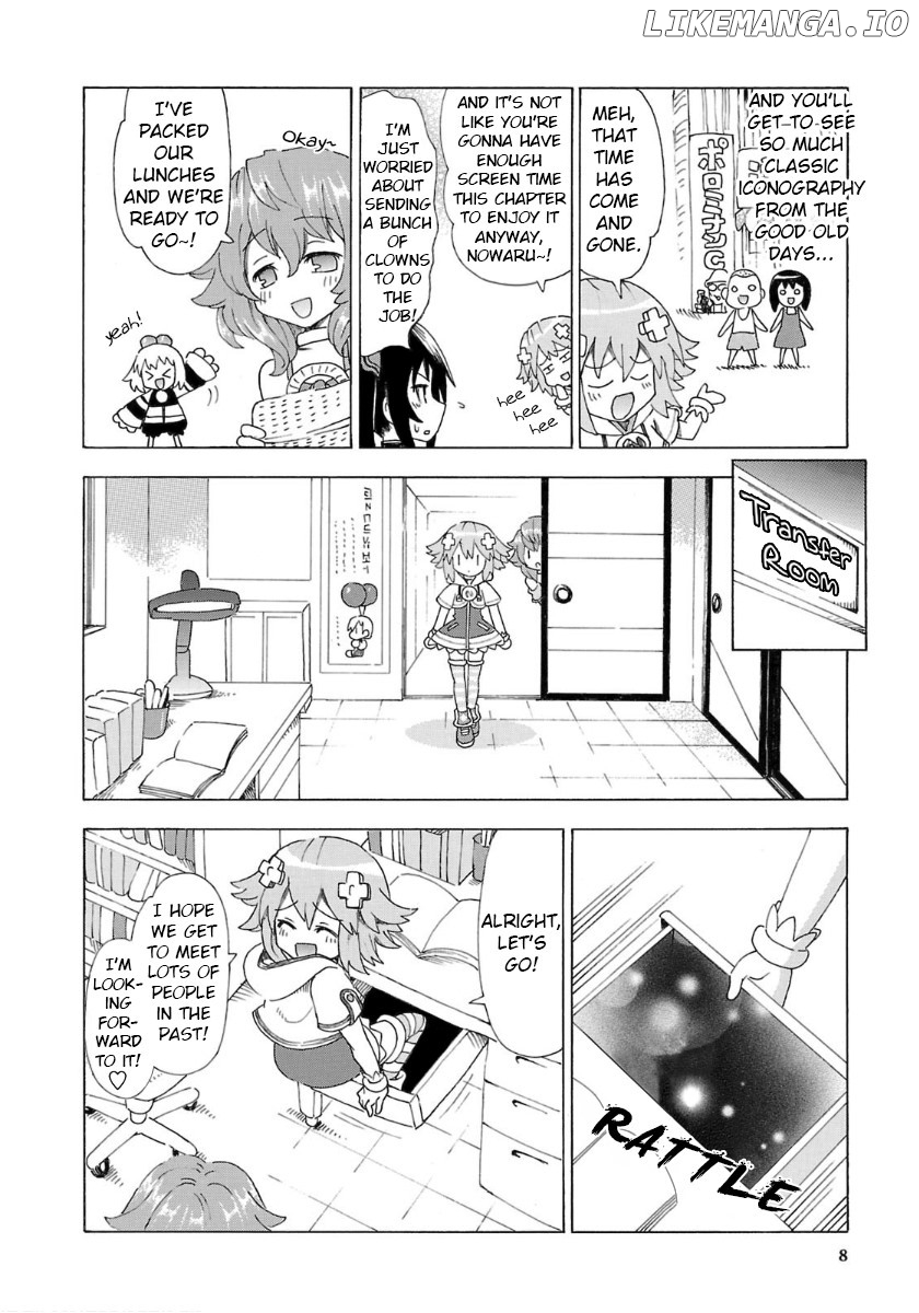 Choujigen Game Neptune - Megami Tsuushin chapter 28 - page 10