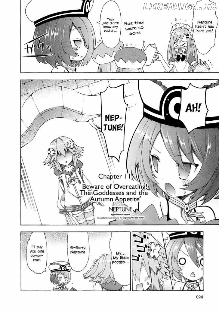 Choujigen Game Neptune - Megami Tsuushin chapter 11 - page 2