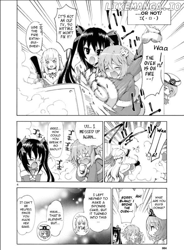 Choujigen Game Neptune - Megami Tsuushin chapter 2 - page 4