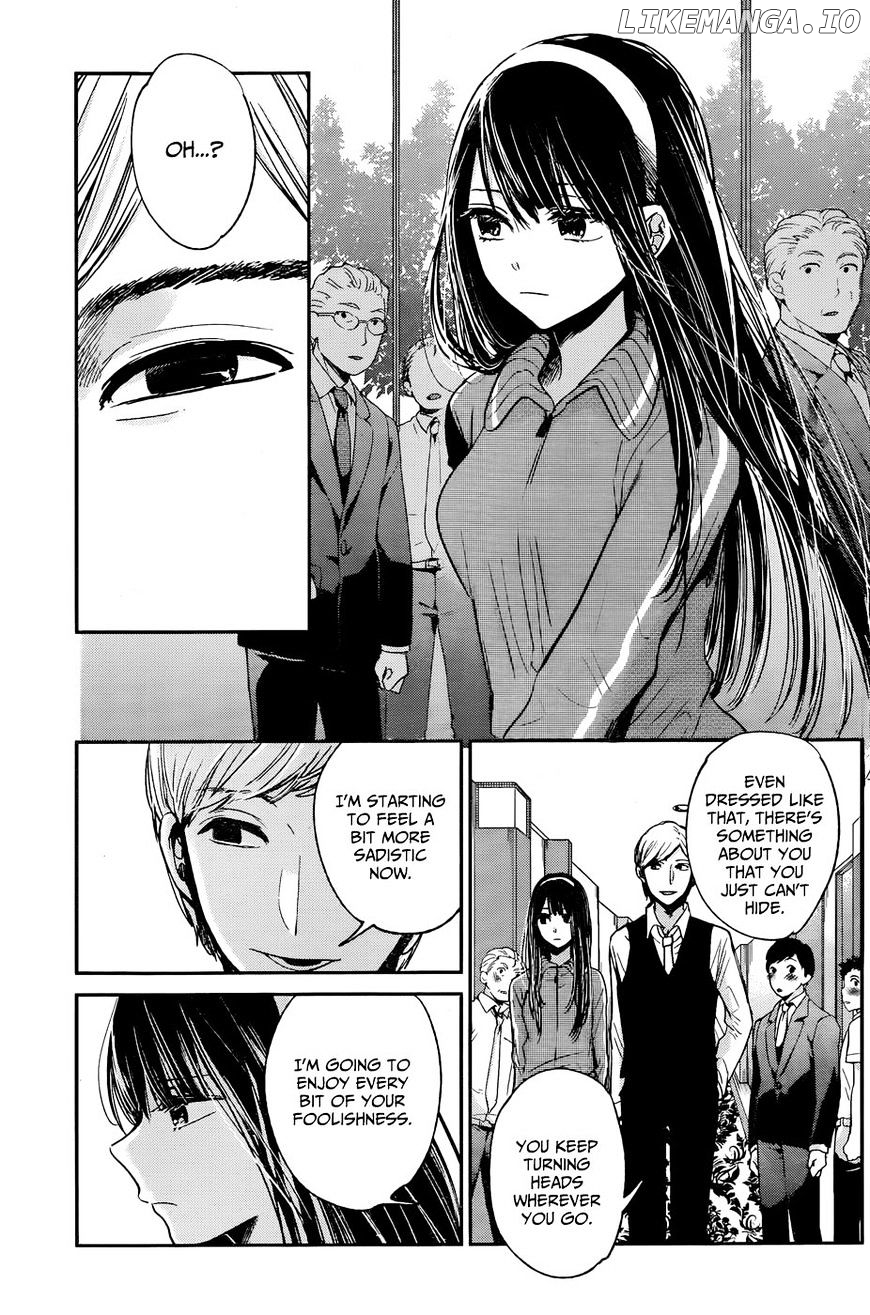 Kimi wa Midara na Boku no Joou chapter 12 - page 21