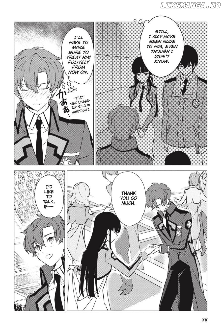 Mahouka Koukou no Yuutousei chapter 74 - page 4