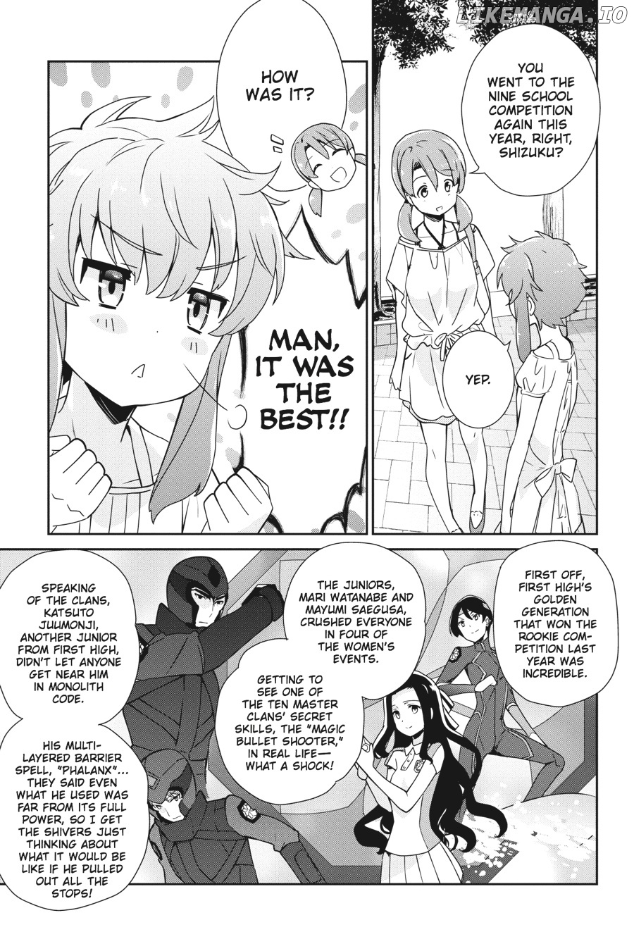 Mahouka Koukou no Yuutousei chapter 35.5 - page 11