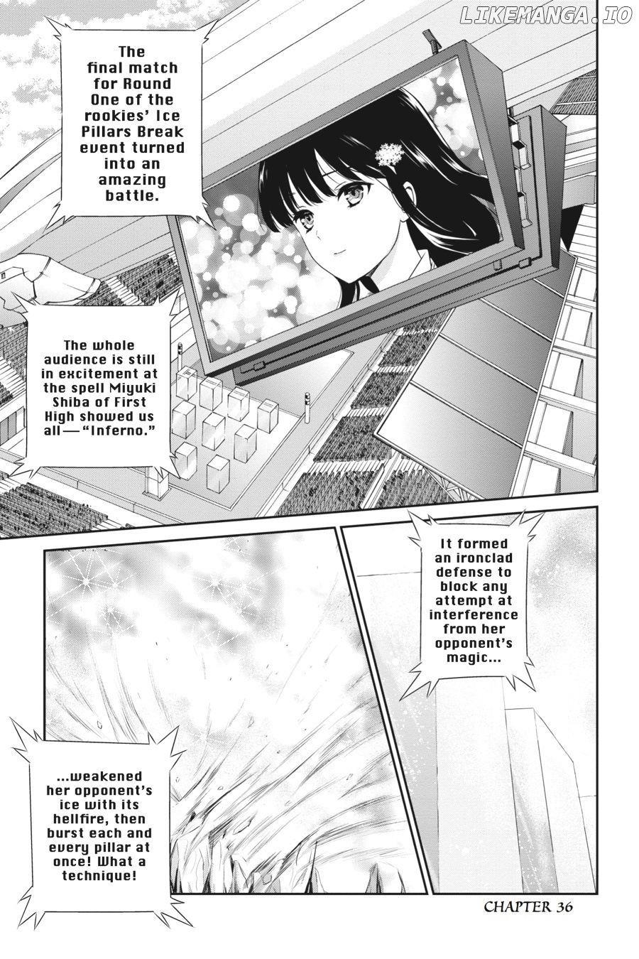 Mahouka Koukou no Yuutousei chapter 36 - page 4