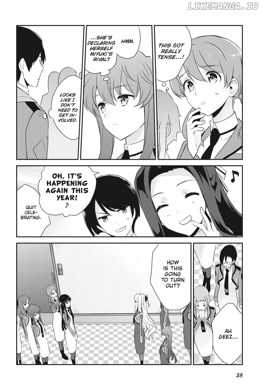 Mahouka Koukou no Yuutousei chapter 37 - page 11