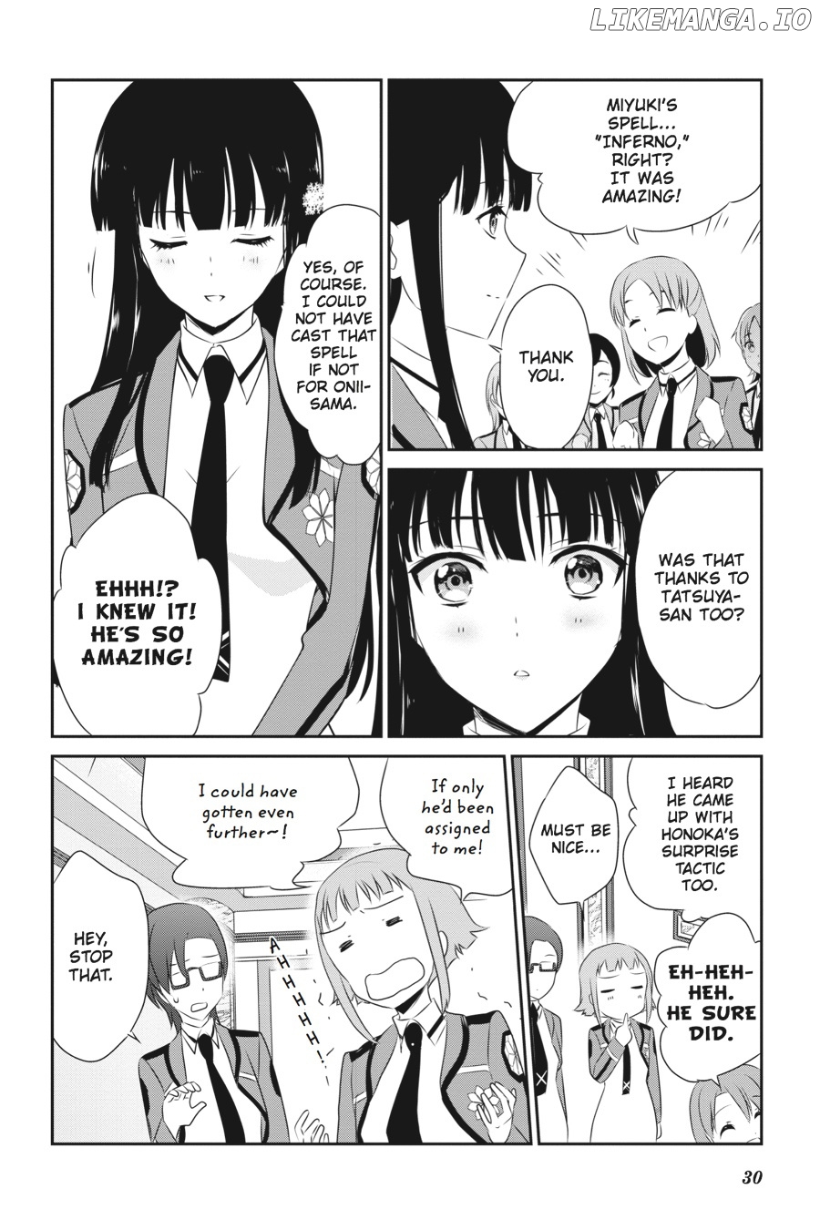 Mahouka Koukou no Yuutousei chapter 37 - page 4