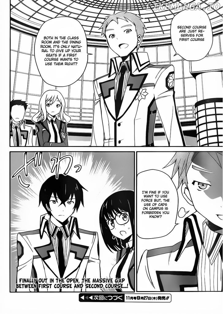 Mahouka Koukou no Yuutousei chapter 4 - page 28