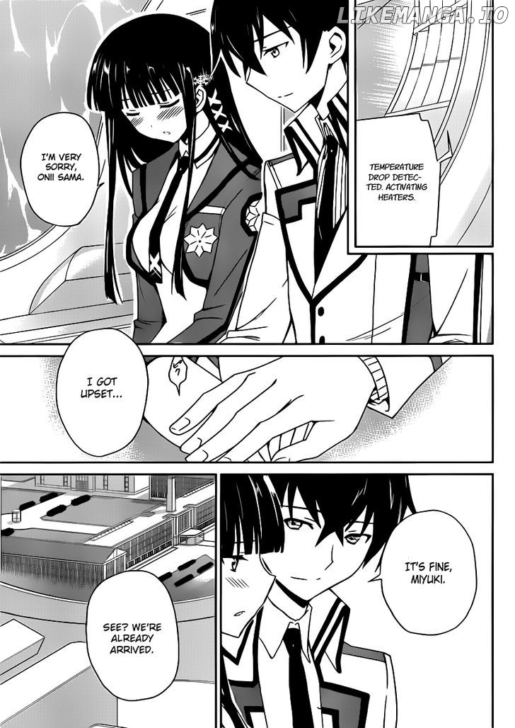 Mahouka Koukou no Yuutousei chapter 4 - page 3