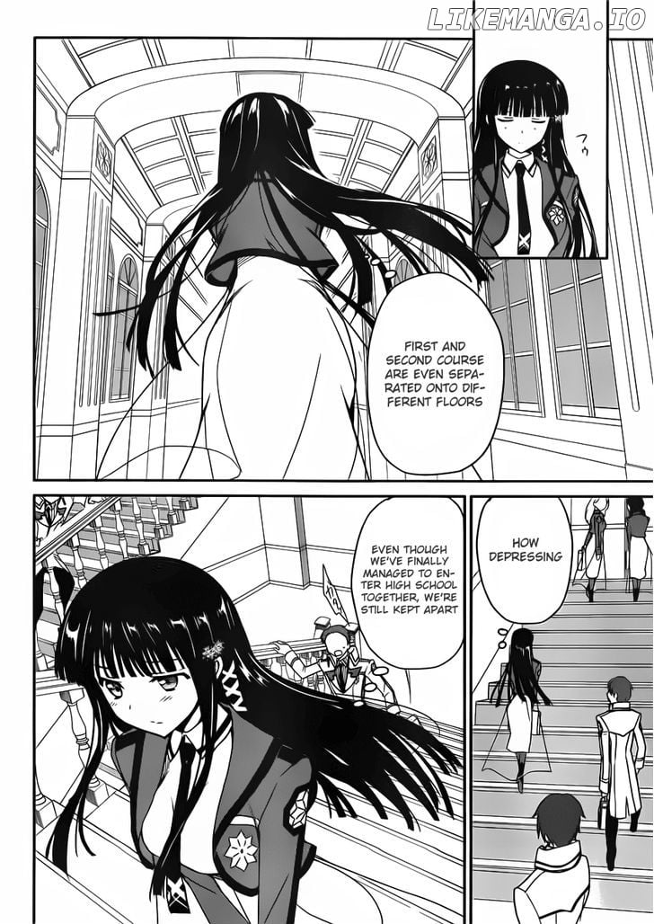 Mahouka Koukou no Yuutousei chapter 4 - page 6